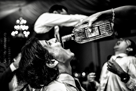 Bebiendo Tequila